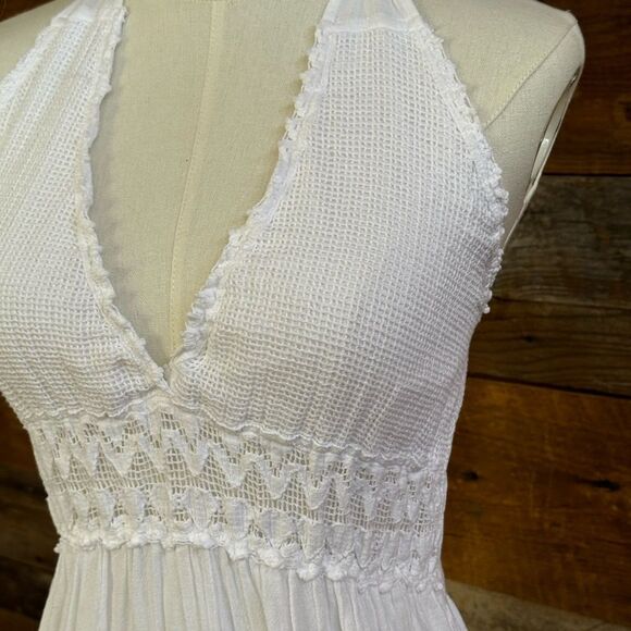 🌿✨Sea Spice DAPHNE Stunning White Halter Maxi Dress ✨🌿
📍 SZ LARGE - Picture 5 of 11